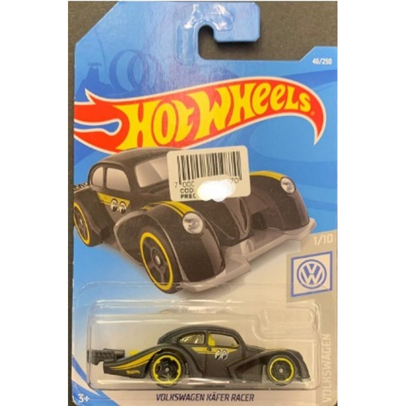 HOT WHEELS - VOLKSWAGEN KAFER RACER PRETO DE 2017 1/10 COM BLISTER NORMAL