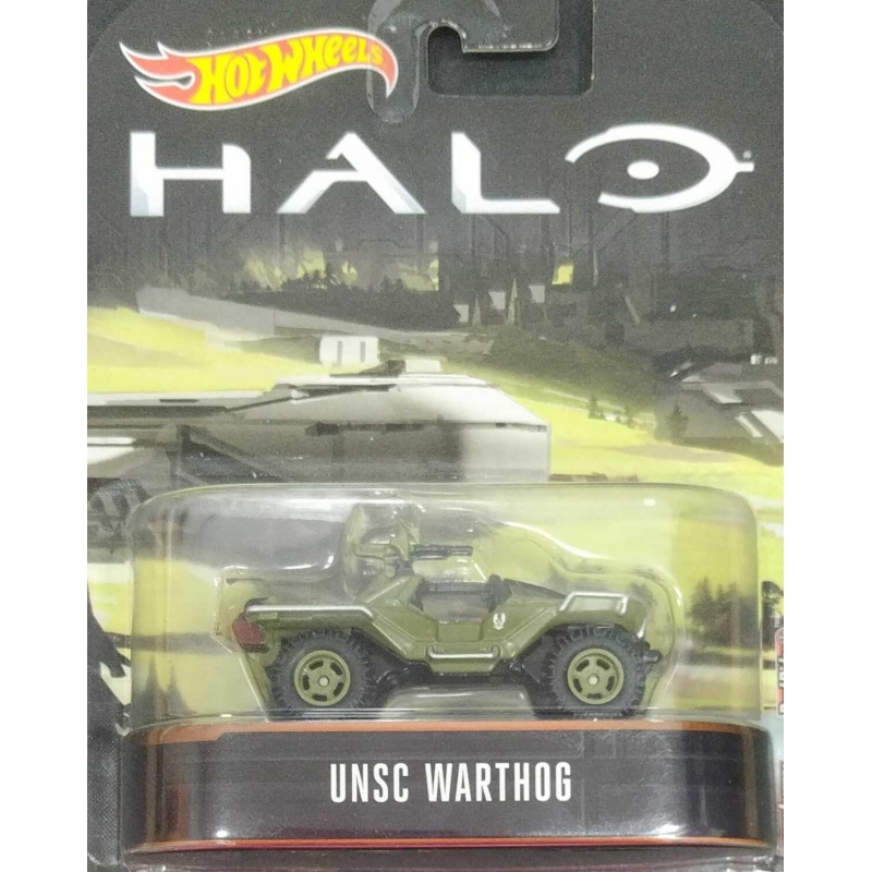 HOT WHEELS HALO COM BLISTER TEMATICO UNSC WARTHOG 2016