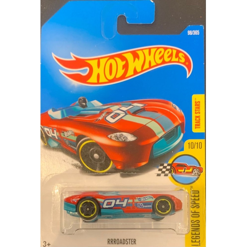 HOT WHEELS - RRROADSTER VERMELHO DE 2015 10/10 COM BLISTER NORMAL