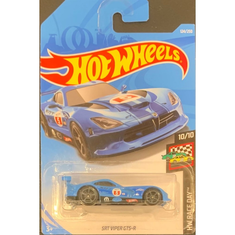 HOT WHEELS - SRT VIPER GTS-R AZUL DE 2017 10/10 C0M BLISTER NORMAL