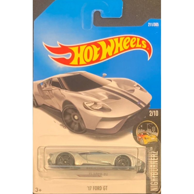 HOT WHEELS - ´17 FORD GT CINZA DE 2015 2/10 COMBLISTER NORMAL