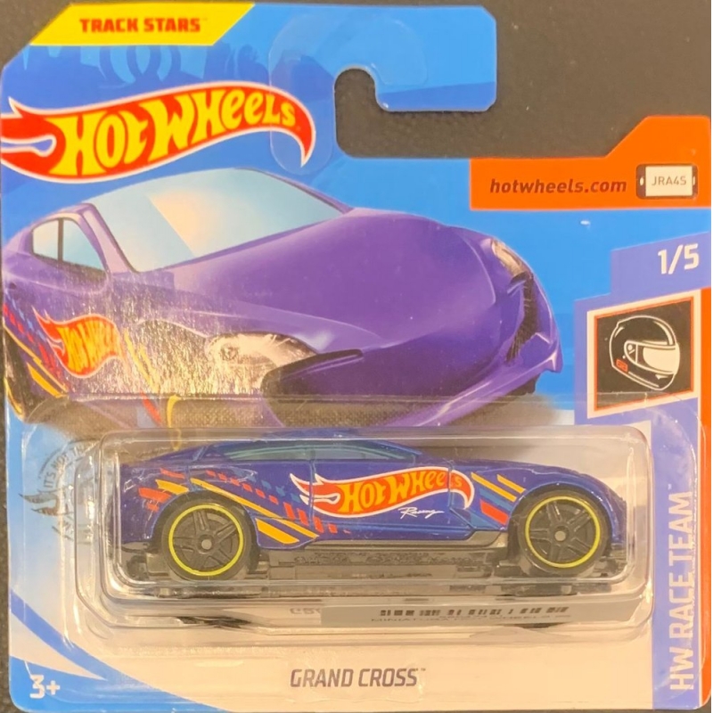 HOT WHEELS - GRAND CROSS AZUL DE 2018 1/5 COM BLISTER PEQUENO