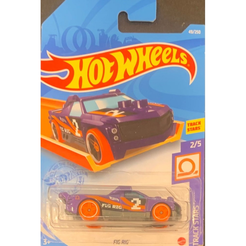 HOT WHEELS - FIG RIG ROXO DE 2020 2/5 COM BLISTER NORMAL