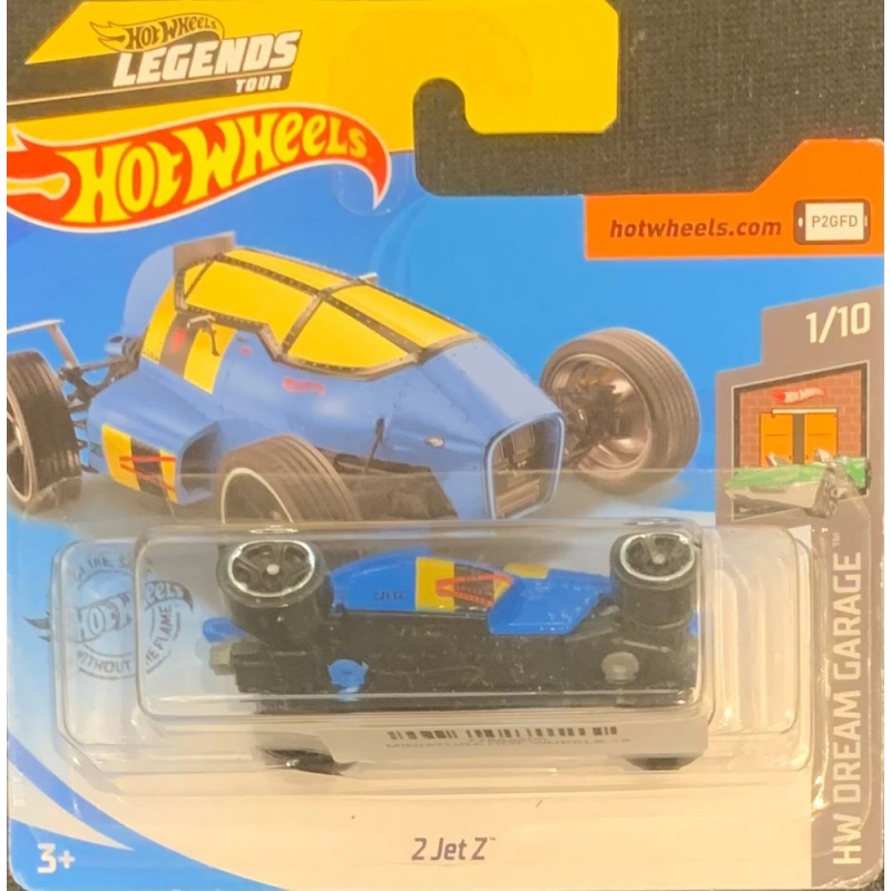 HOT WHEELS - 2 JET Z AZUL DE 2018 1/10 COM BLISTER PEQUENO