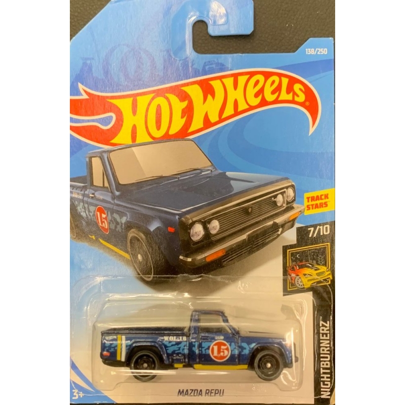 HOT WHEELS - MAZDA REPU AZUL DE 2017 7/10 COM BLISTER NORMAL