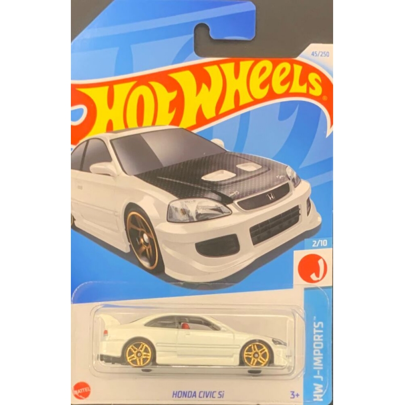 HOT WHEELS - HONDA CIVIC SI BRANDO DE 2021 2/10 COM BLISTER NORMAL