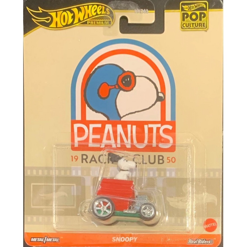 HOT WHEELS - PEANUTS SNOOPY DE 2023 COM BLISTER TEMATICO