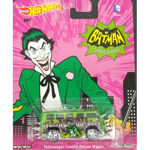 HOT WHEELS VOLKSWAGEN CUSTOM DELUXE WAGON -CORINGA DO BATMAN