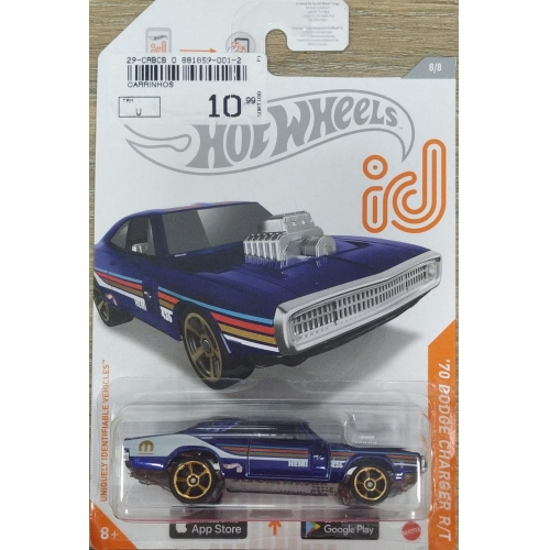 HOT WHEELS ID 70 DODGE CHARGER R/T