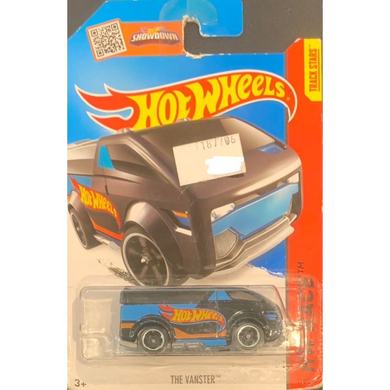 HOT WHEELS - THE VANSTER PRETO DE 2013 COM BLISTER NORMAL