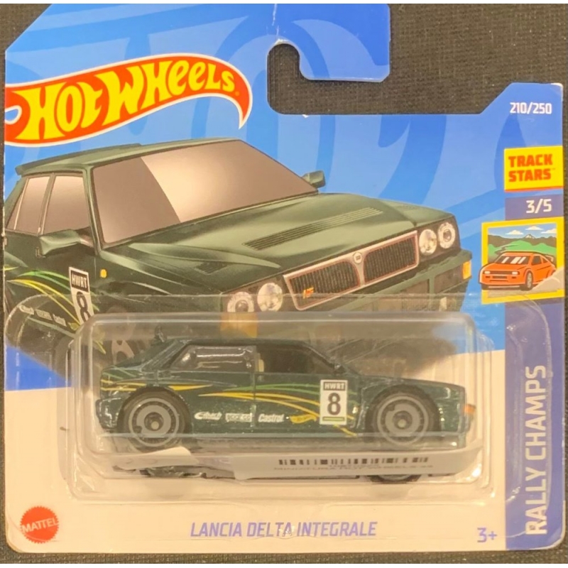 HOT WHEELS - LANCIA DELTA INTEGRALE VERDE DE 2021 3/5 COM BLISTER PEQUENO