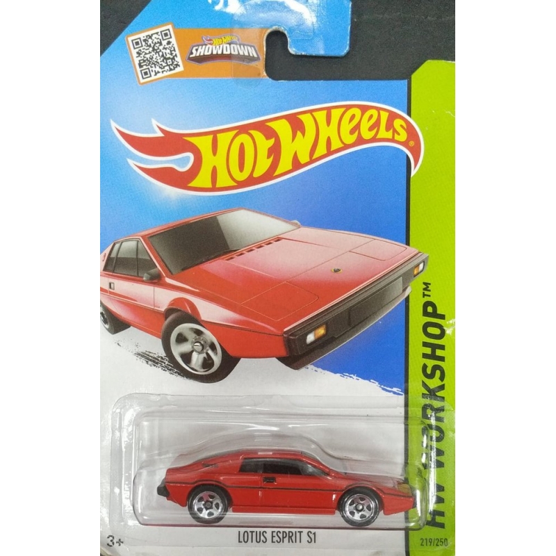 HOT WHEELS LOTUS ESPRIT S1 2013 VERMELHO EMBALAGEM NORMAL