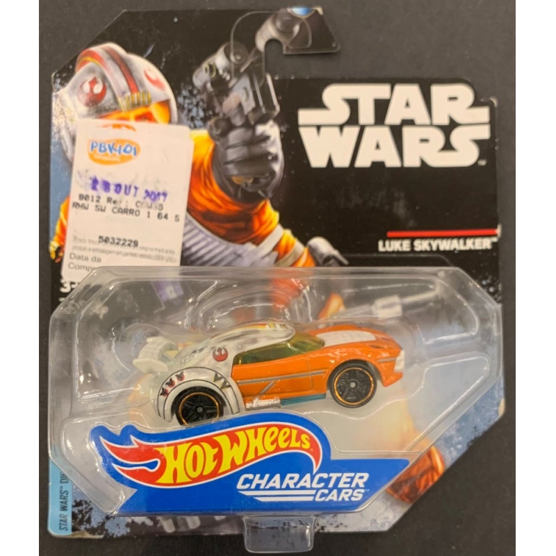 HOT WHEELS - STAR WARS LUKE SKYWALKER CHARACTER CARS DE 2016 BLISTER TEMATIC0