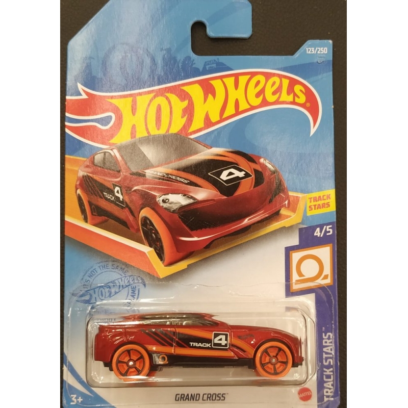 HOT WHEELS - GRAND CROSS VERMELHO DE 2020 4/5 COM BLISTER NORMAL