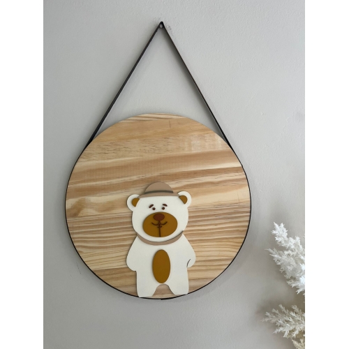 PLACA URSO NEUTRO