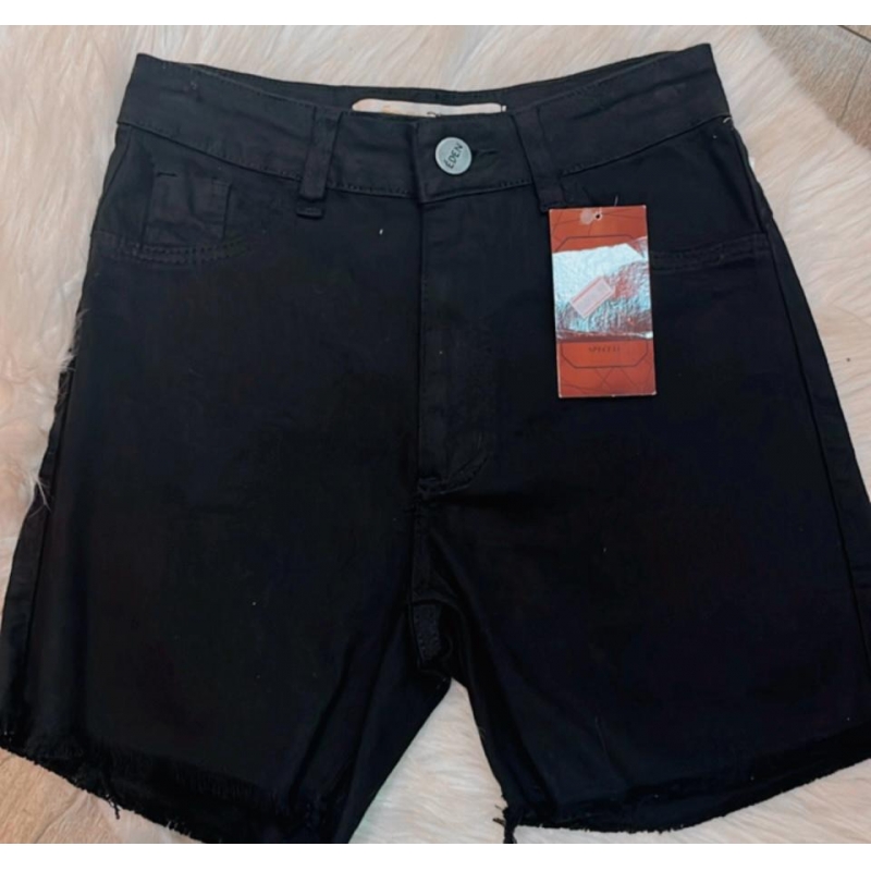 SHORTS PRETO