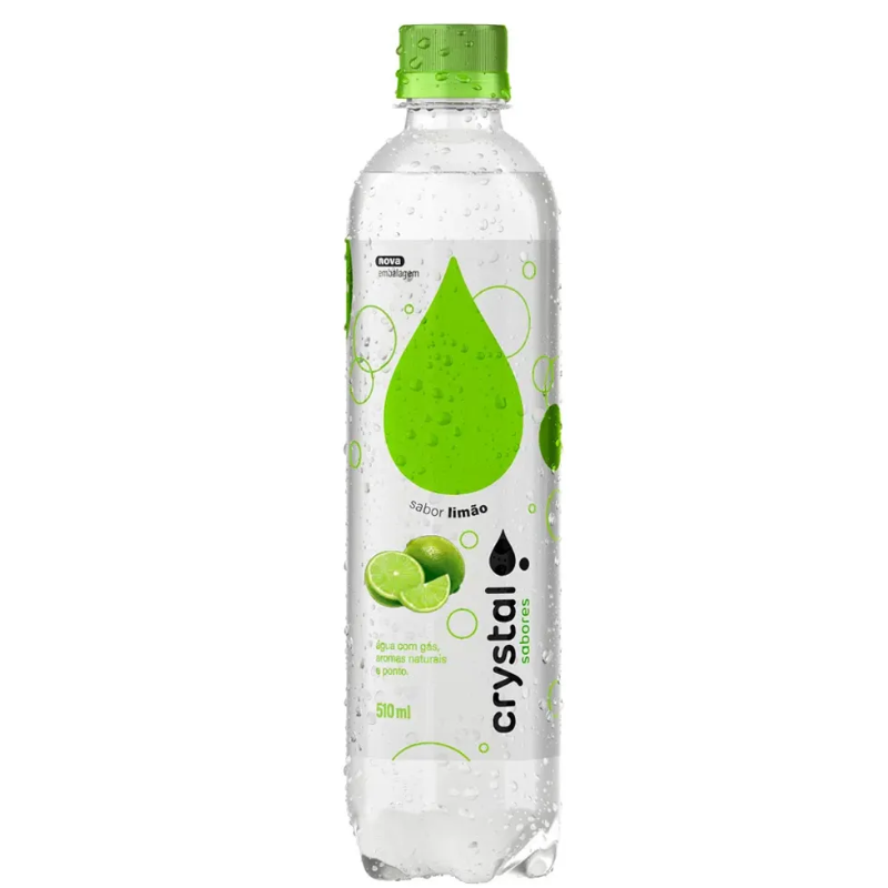 AGUA SABORIZADA CRYSTAL LIMAO 510ML