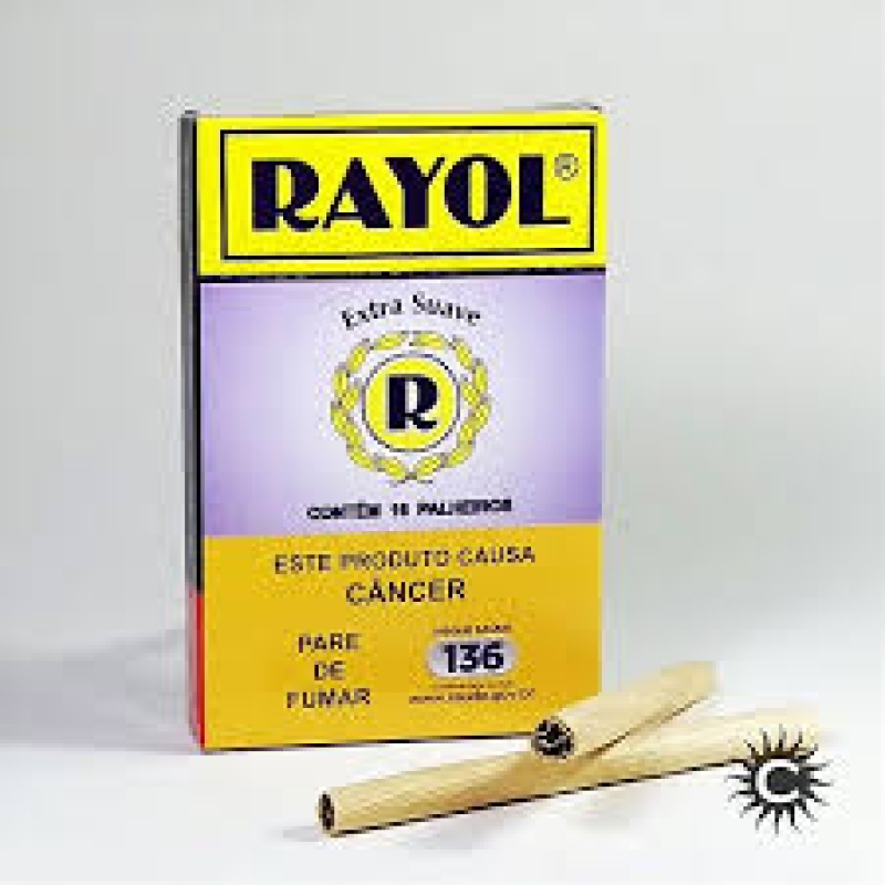 CIGARRO DE PALHA RAYOL EXTRA S CX/16