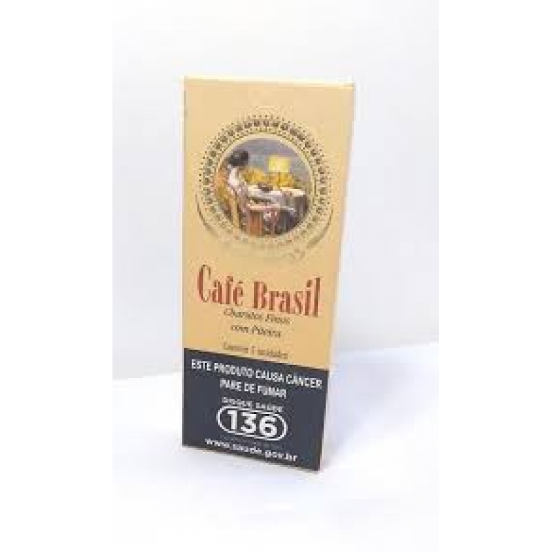 CIGARRILHA CAFÉ BRASIL TRADICIONAL C/ PITEIRA