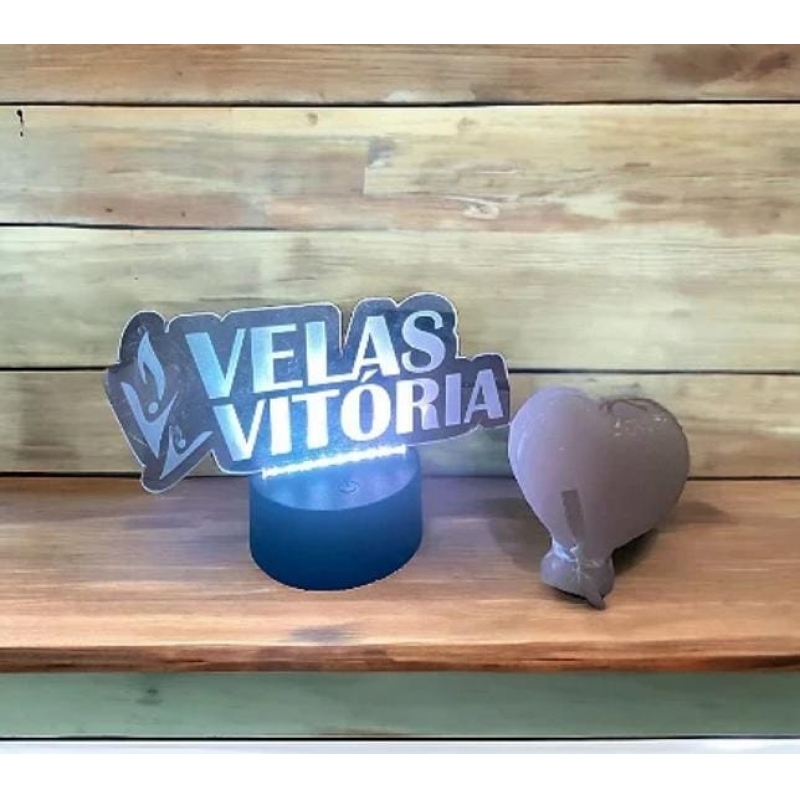 VELA MAGIA CORAÇÃO 8 CM (009)