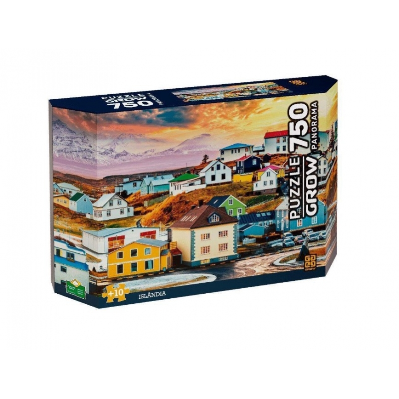 QUEBRA CABEÇA PANORAMA - ISLANDIA QC 750 PCS