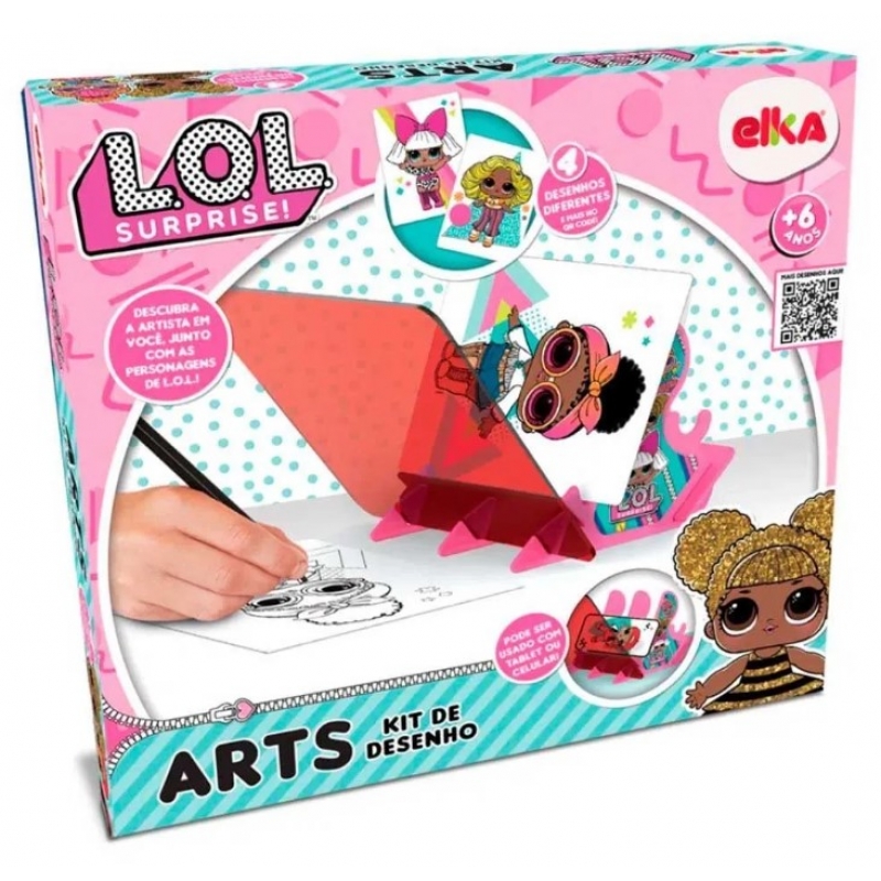 ARTS KIT DESENHO LOL SURPRISE