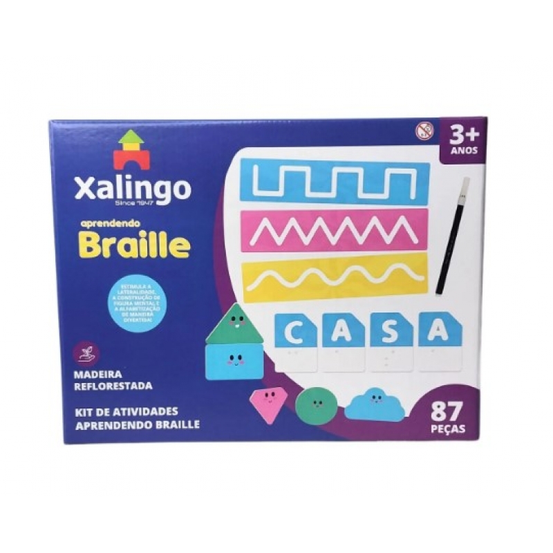 KIT ATIVIDADES APRENDENDO BRAILLE