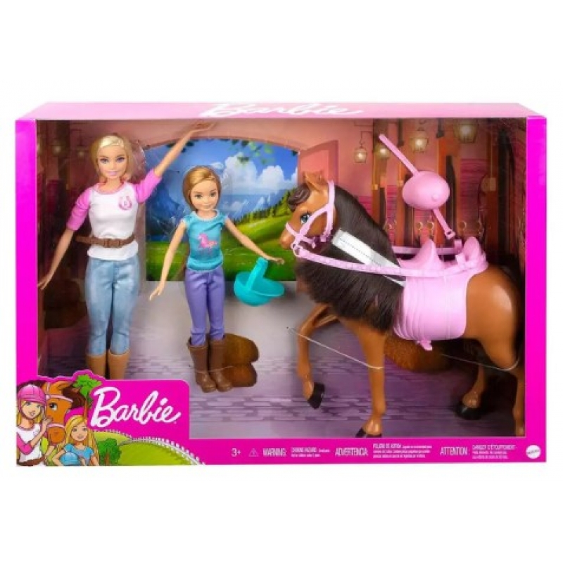 BARBIE LICOES DE MONTAR A CAVALO