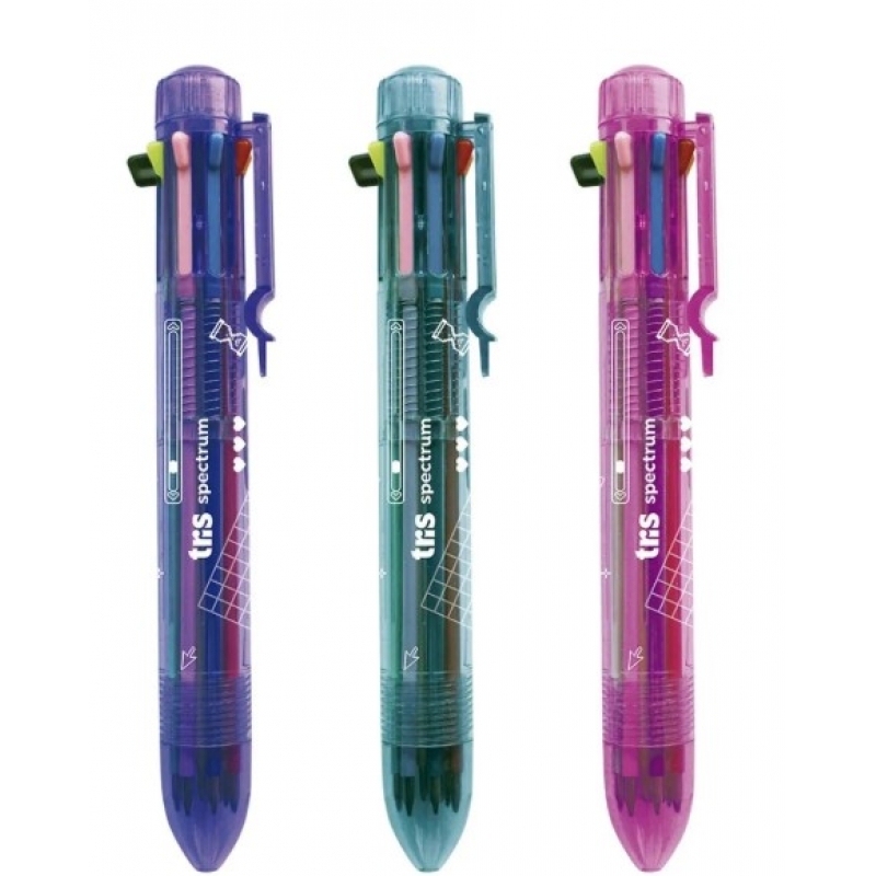 CANETA TRIS HOLIC 8 COR 0.7MM