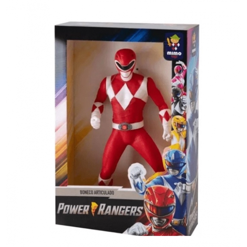 BONECO POWER RANGER - VERMELHO