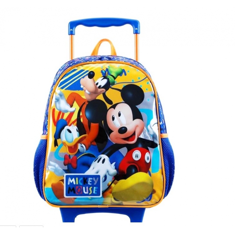 MOCHILA C/ RODINHA MICKEY