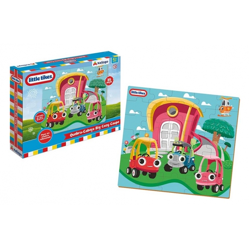 QUEBRA-CABECA BIG LITTLE TIKES 35 PECAS