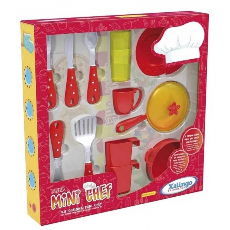 MINI CHEF KIT COZINHA