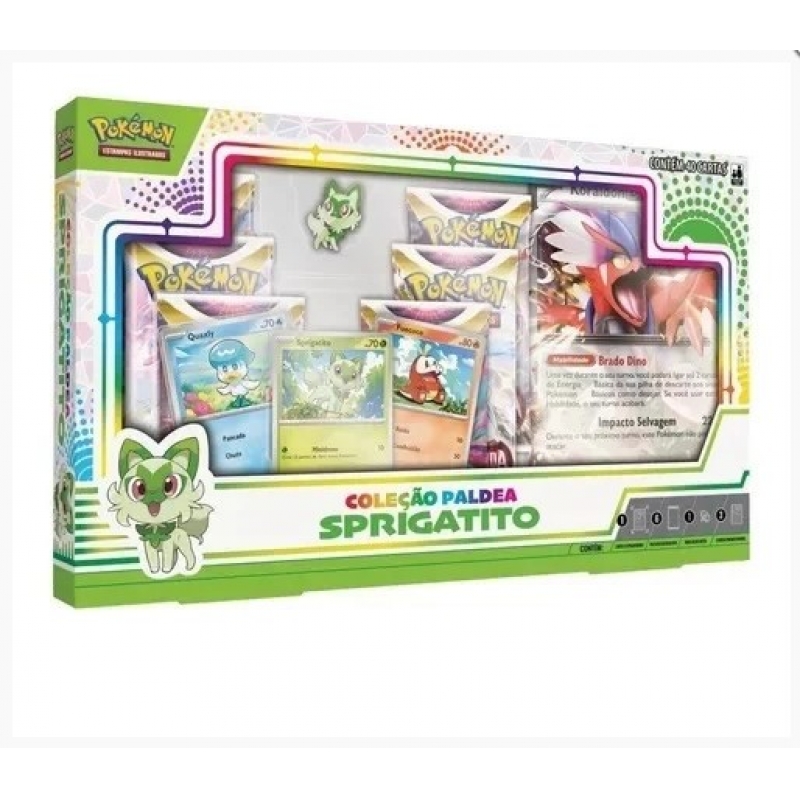 POKEMON BOX COLECAO PALDEA