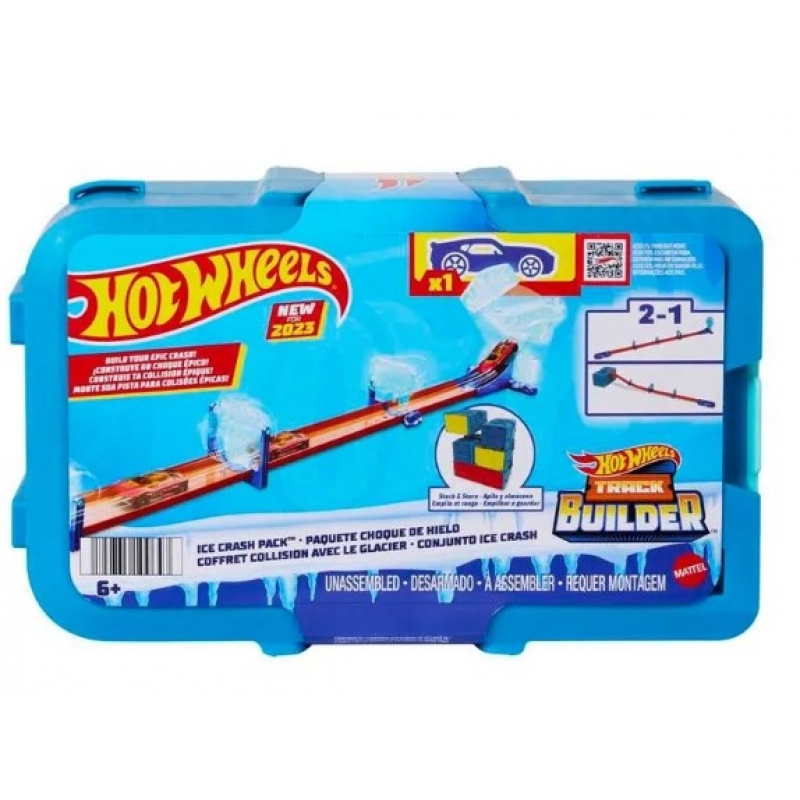 HOT WHEELS TRACK BUILDER CAIXA PEQUENA DE ACROBACIAS