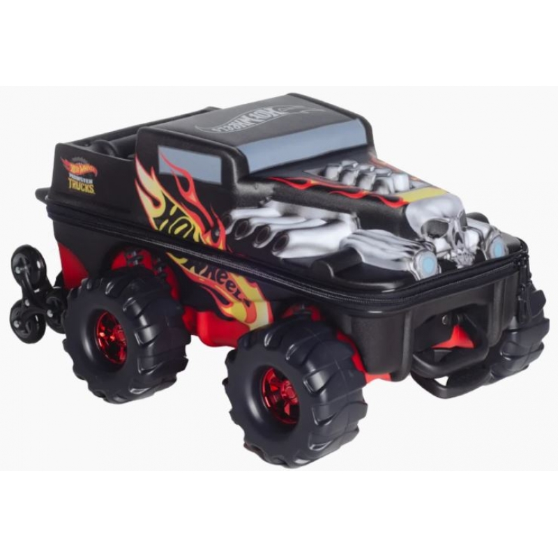 MALA INFANTIL HOTWHEELS BONE SHAKER MONSTER TRUCKS