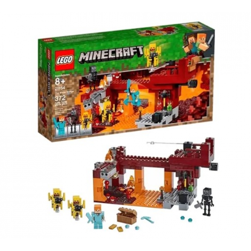 LEGO 21154 MINECRAFT A PONTE FLAMEJANTE