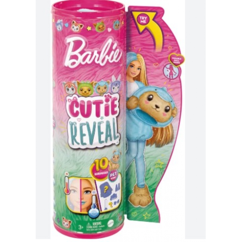 BARBIE CUTIE REVEAL DISFARCES ENGRACADOS DE ANIMAIS SORT