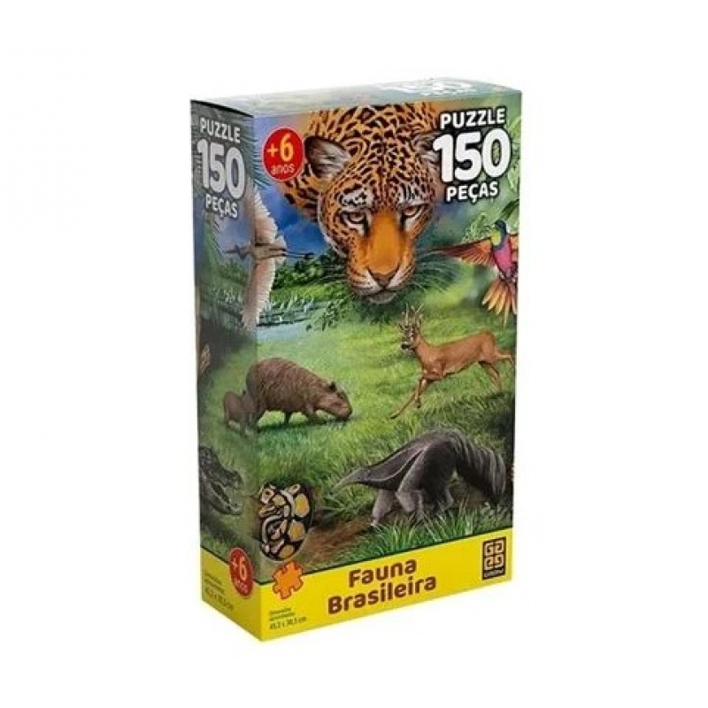 QC 150 PCS - FAUNA BRASILEIRA