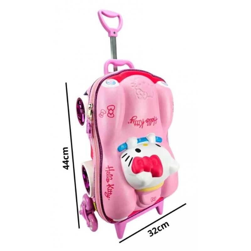 MALA INFANTIL HELLO KITTY CARRO