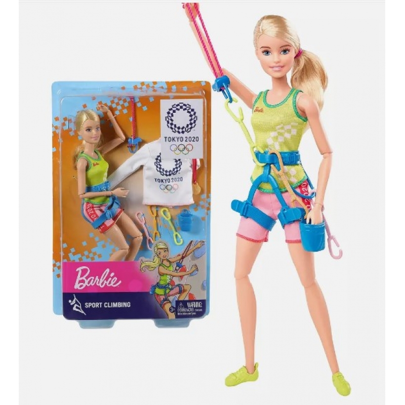 Barbie Loira Esportes Escalada Esportiva - Olimpíadas Tokyo 2020