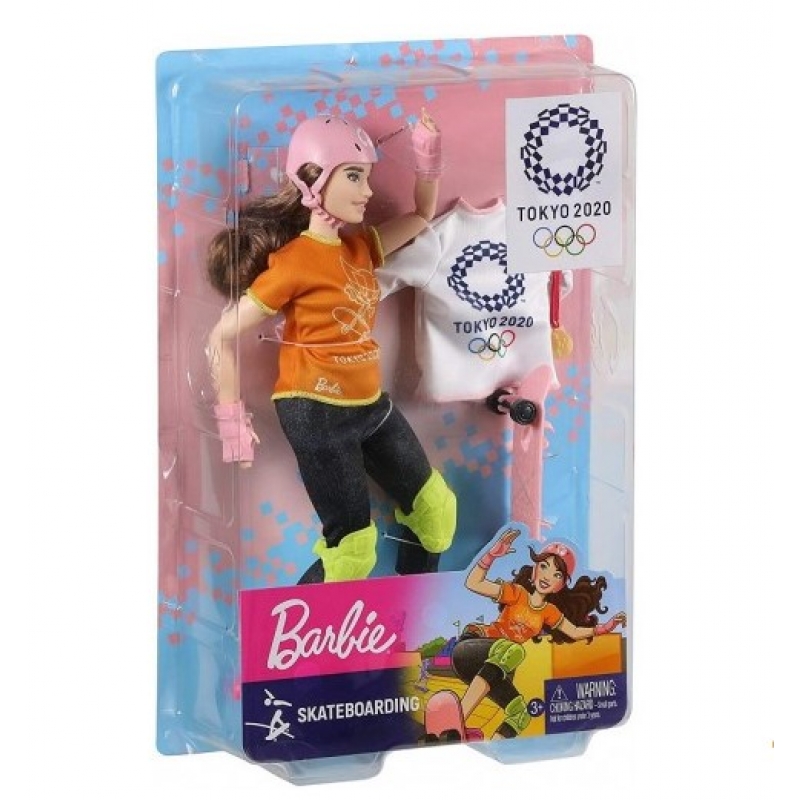 BARBIE SKATEBOARDING OLIMPÍADAS TOKYO 2020