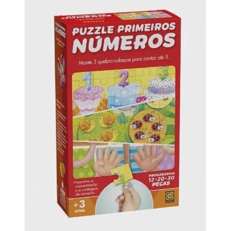 QUEBRA CABÇA - PRIMEIROS NUMEROS