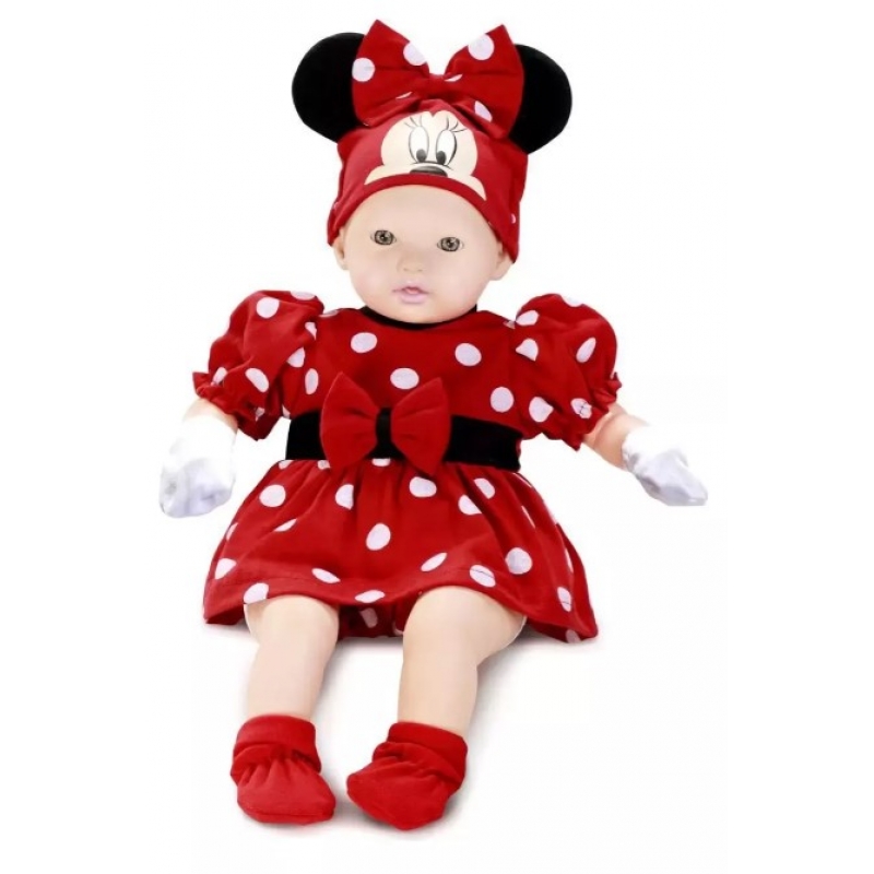 BONECA MINNIE - CLASSIC DOLLS - RECEM NASCIDO