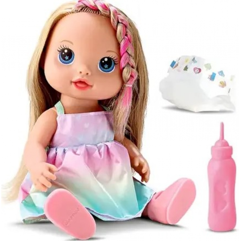 BONECA BUDDIES HAIR FAZ XIXI