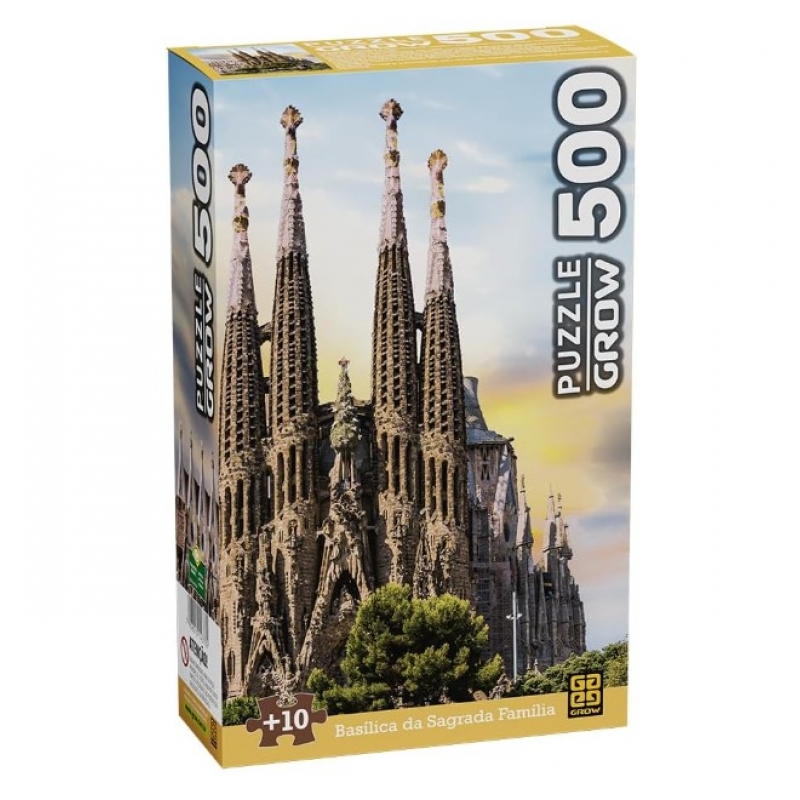 QUEBRA CABEÇA BASILICA DA SAGRADA FAMILIA  500 PCS