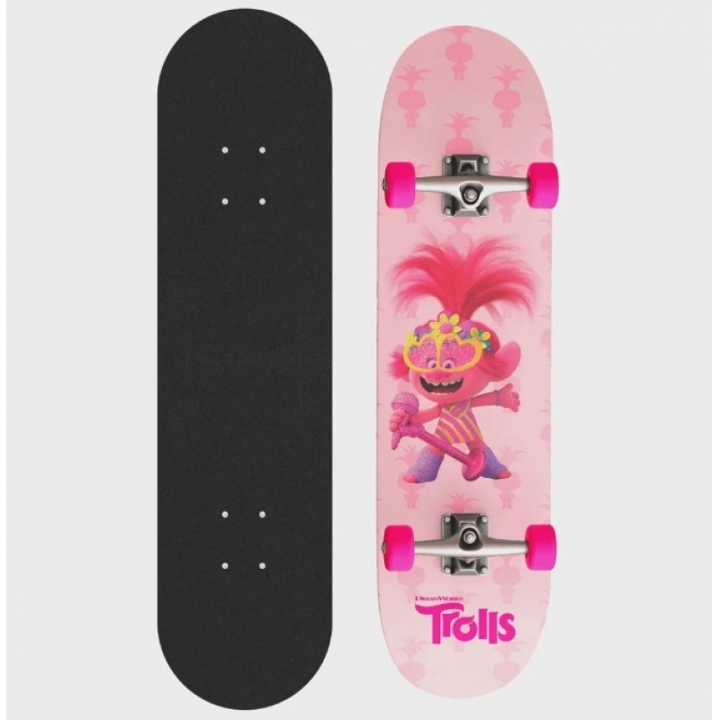 SKATEBOARD TROLLS POPPY PINK