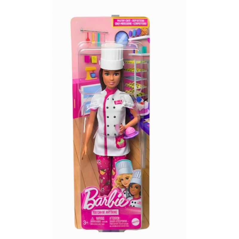 Barbie Profissões Boneca Confeiteira