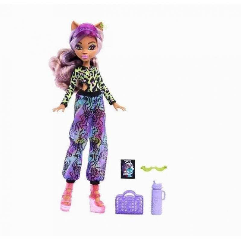 MONSTER HIGH ILHA DO TERROR CLAWDEEN ARTICULAVEL