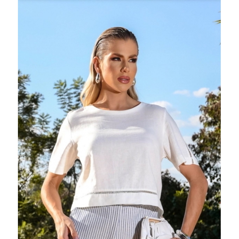 BLUSA RENDA PALITO